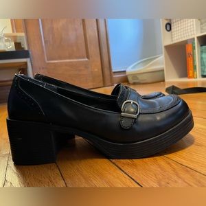 Y2K/whimsygoth Mudd Chunky Loafers